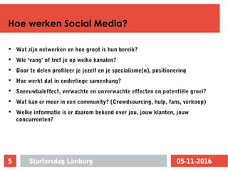 Seminar social media: de nieuwe verkoopkanalen