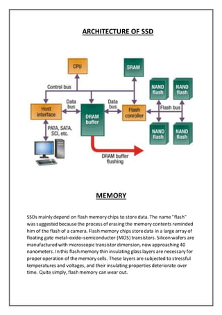Seminar report on third generation solid state drive | DOCX