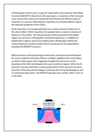 Seminar report on third generation solid state drive | DOCX