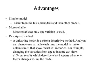 Univariate Analysis | PPTX