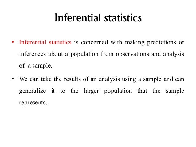 What is an easy-to-understand overview of inferential statistics?