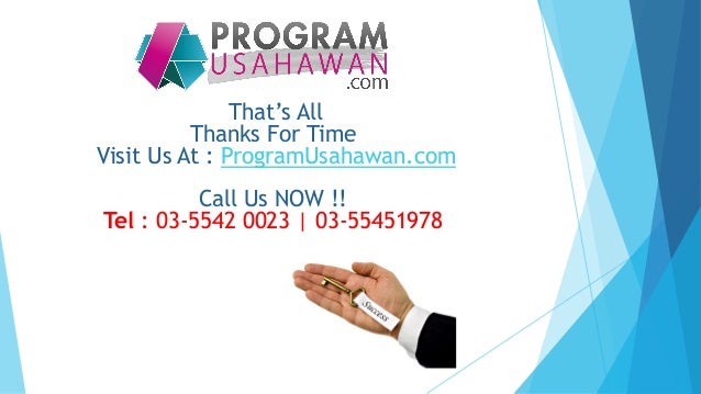 Seminar Usahawan Industri Makanan  ProgramUsahawan.com