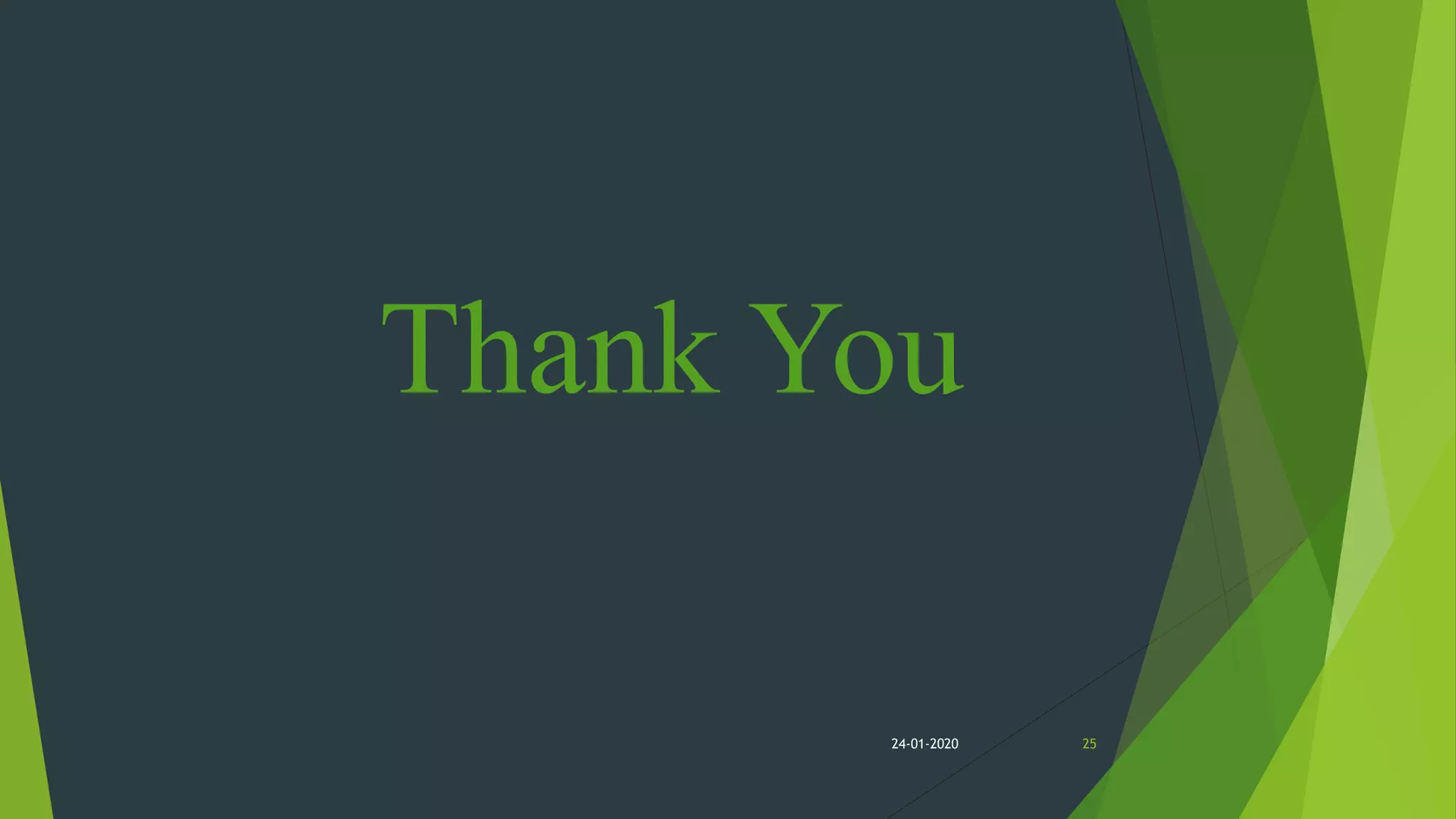 Thank You
2524-01-2020
 