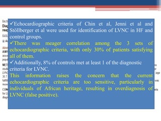 Oechslin et al, JACC 2000
Clinical Manifestations
• Largest comprehensive
study in adults to date
• Review of all
echocard...