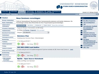 HOCHSCHUL-KOMMUNIKATION




Folie 15 von 14
 