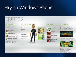 Hry na Windows Phone
 