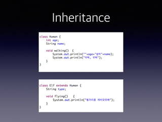 Inheritance & Interface of Java | PPT
