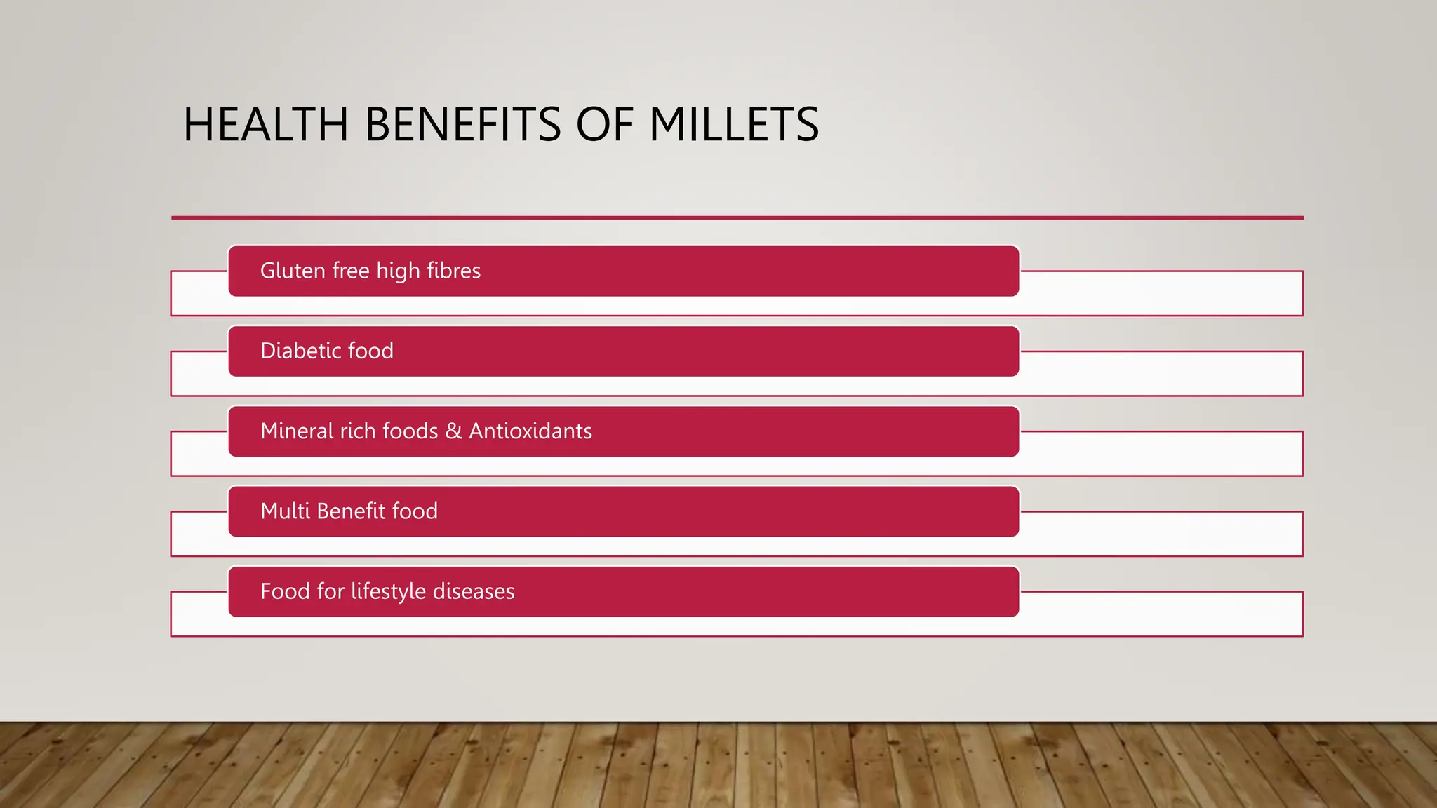 Millets , entire pptx about millets effeciently | PPTX