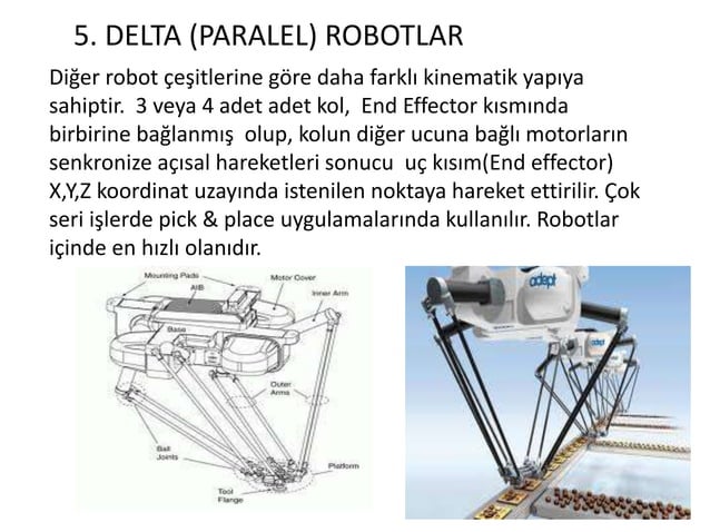 Endüstriyel Robotlar: Türleri, Kullanım Alanları ve Temel Özellikleri - Slayt 11
