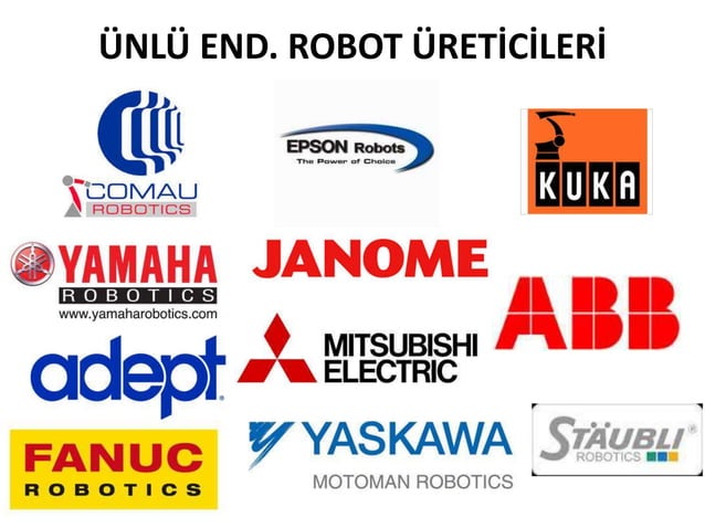 Endüstriyel Robotlar: Türleri, Kullanım Alanları ve Temel Özellikleri - Slayt 15