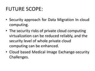 Virtualization security for the cloud computing technology | PPTX