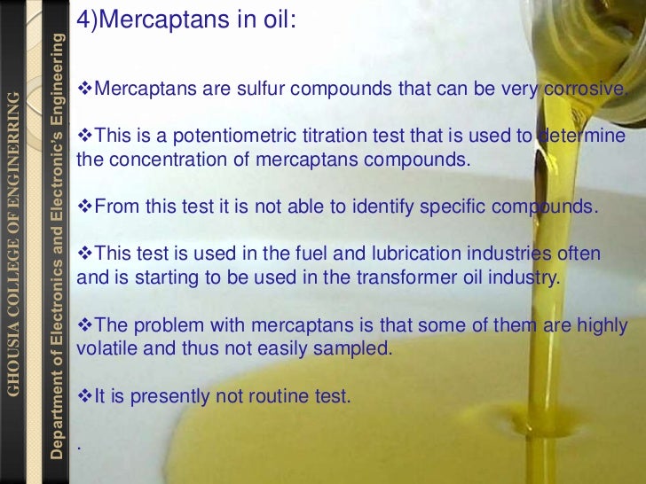 TRANSFORMER OIL TESTING FOR CORROSIVE SULFUR BY SHIVAKUMAR