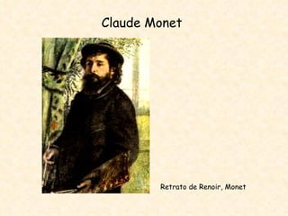Claude Monet Retrato de Renoir, Monet 