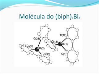 Molécula do (biph)3Bi2
 