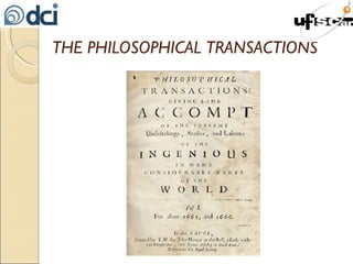 THE PHILOSOPHICAL TRANSACTIONS 