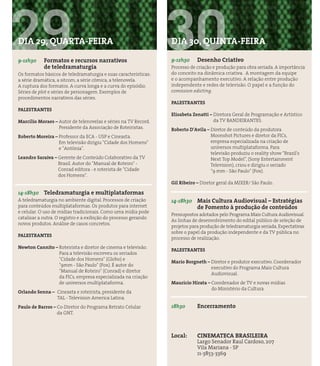 Seminário Juventude e Teledramaturgia