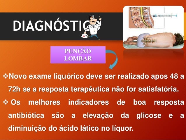 Exame meningite