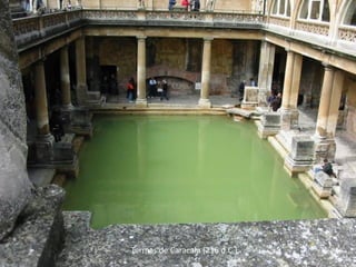 Termas de Caracala (216 d.C.).