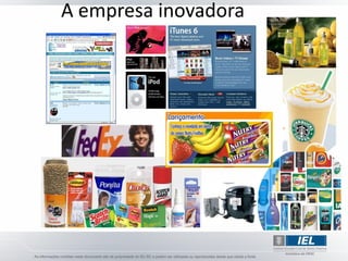 A empresa inovadora
 