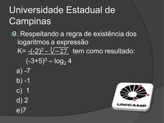 Universidade Estadual de
Campinas

 