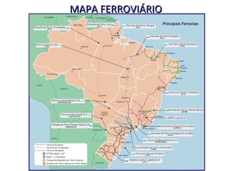MAPA FERROVIÁRIO
 
