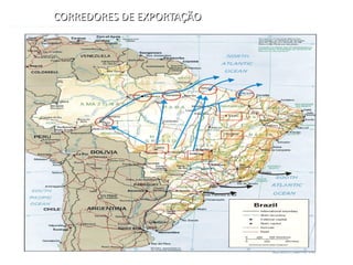 CORREDORES DE EXPORTAÇÃO
 