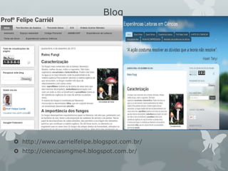 Blog
 http://www.carrielfelipe.blogspot.com.br/
 http://cienciasmgme4.blogspot.com.br/
 