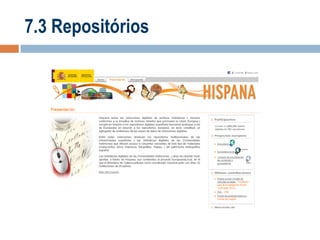 7.3 Repositórios

 