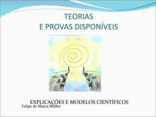 EXPLICAÇÕES E MODELOS CIENTÍFICOS Felipe de Matos Müller 