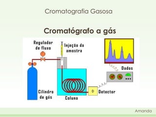 Cromatografia Gasosa

Cromatógrafo a gás

Amanda

 