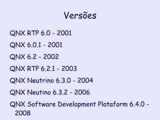 Isso o diferencia dos OS normais, chamados de kernel monolítico, onde o OS é apenas um programa gigante composto de várias partes especializadas. 