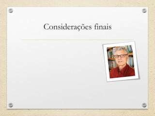 Considerações finais  