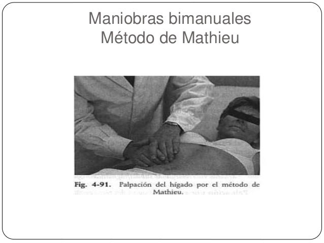Semiología del hígado bazo y vesícula
