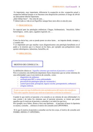 Semio Historia Clinica