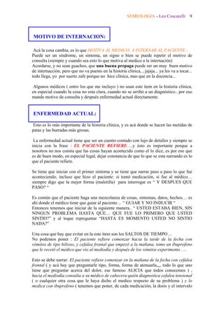 Semio Historia Clinica