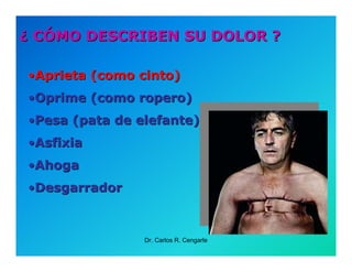 Semiología de la Angina de Pecho