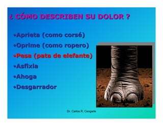 Semiología de la Angina de Pecho