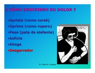 Semiología de la Angina de Pecho
