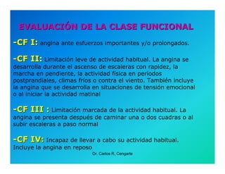 Semiología de la Angina de Pecho