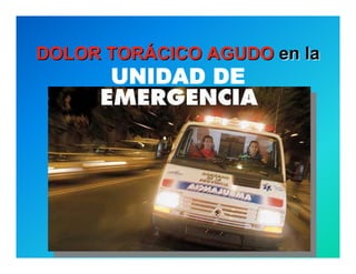 Semiología de la Angina de Pecho