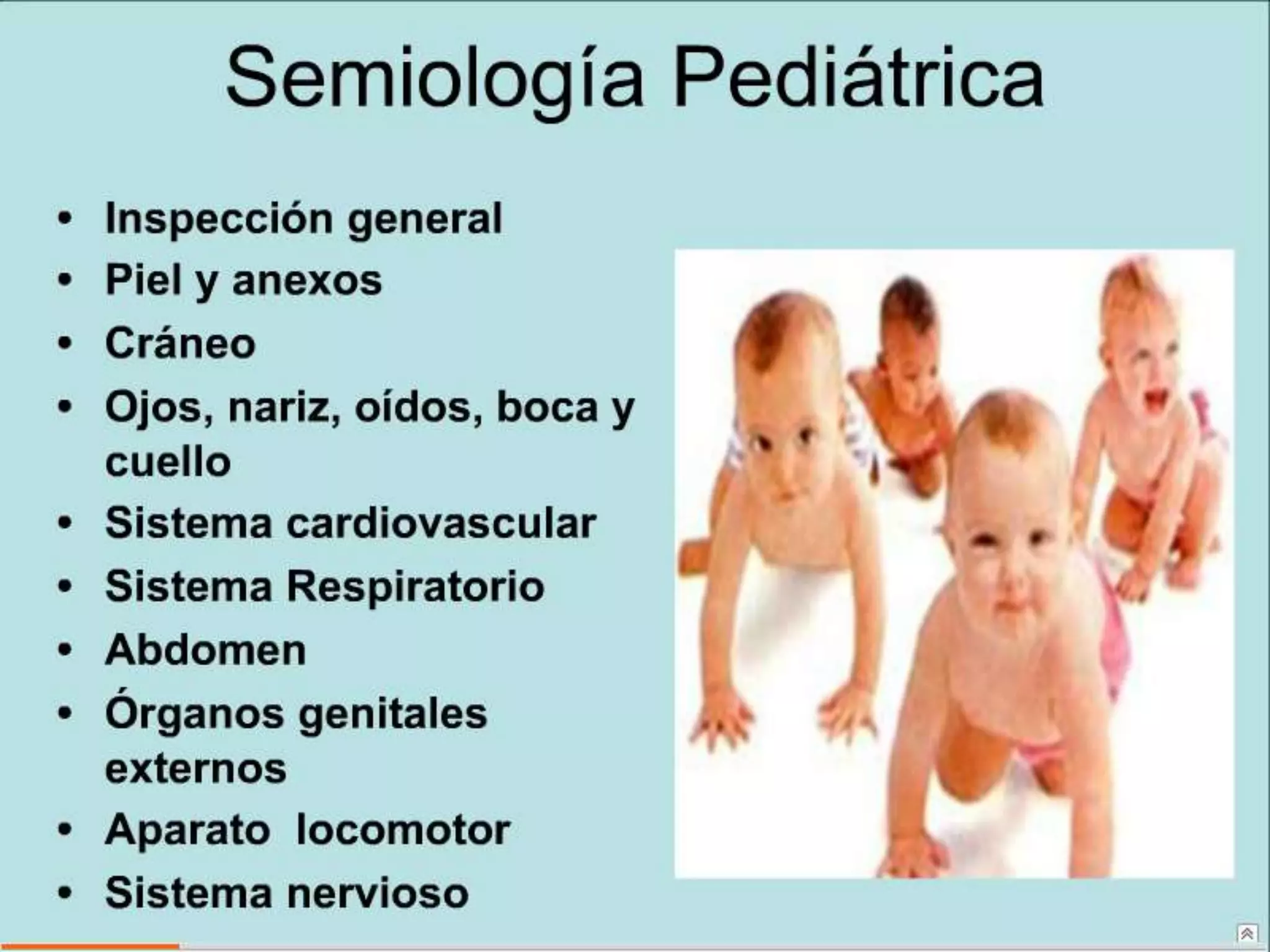 Semiología Pediatrica