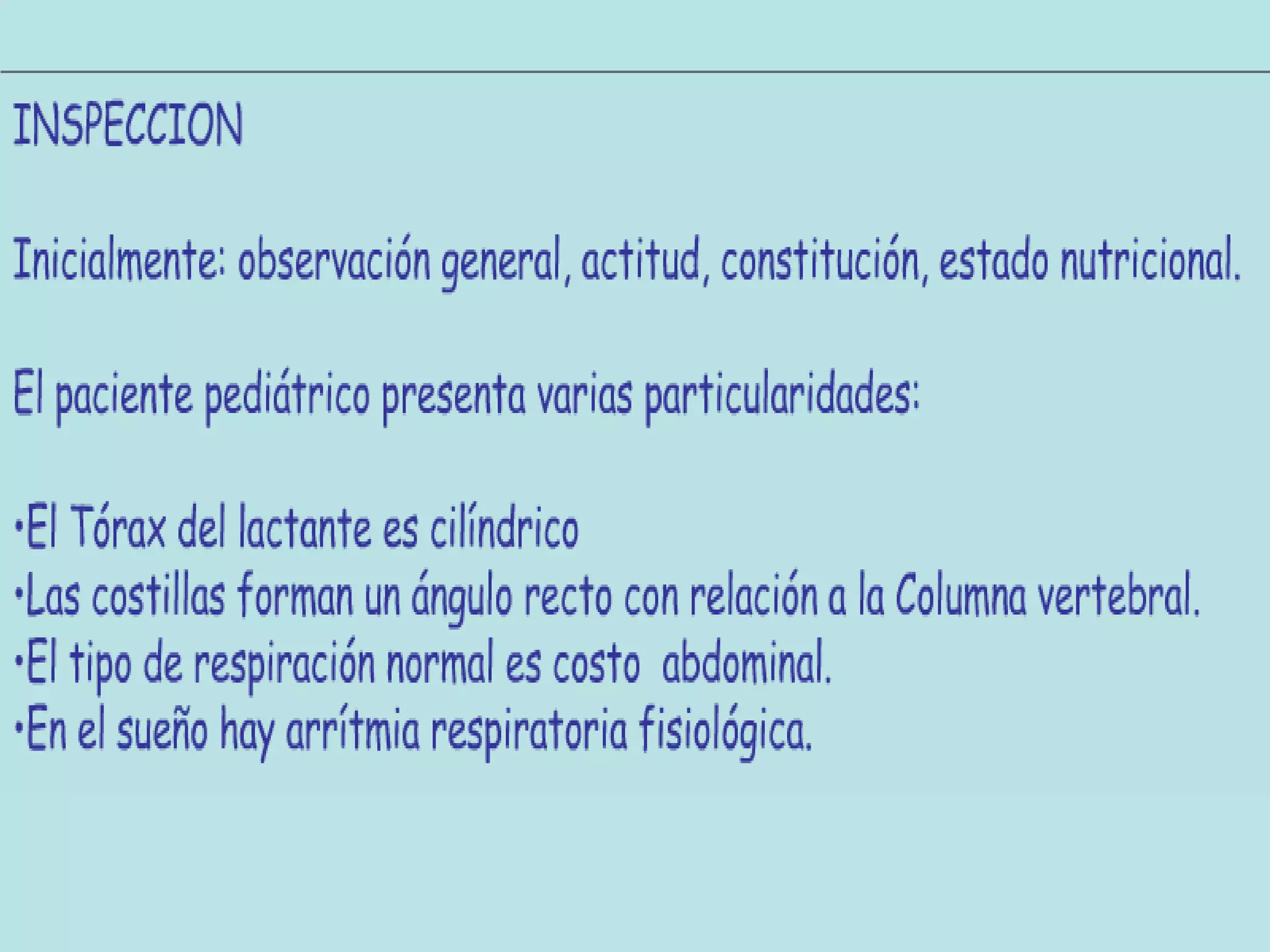 Semiología Pediatrica