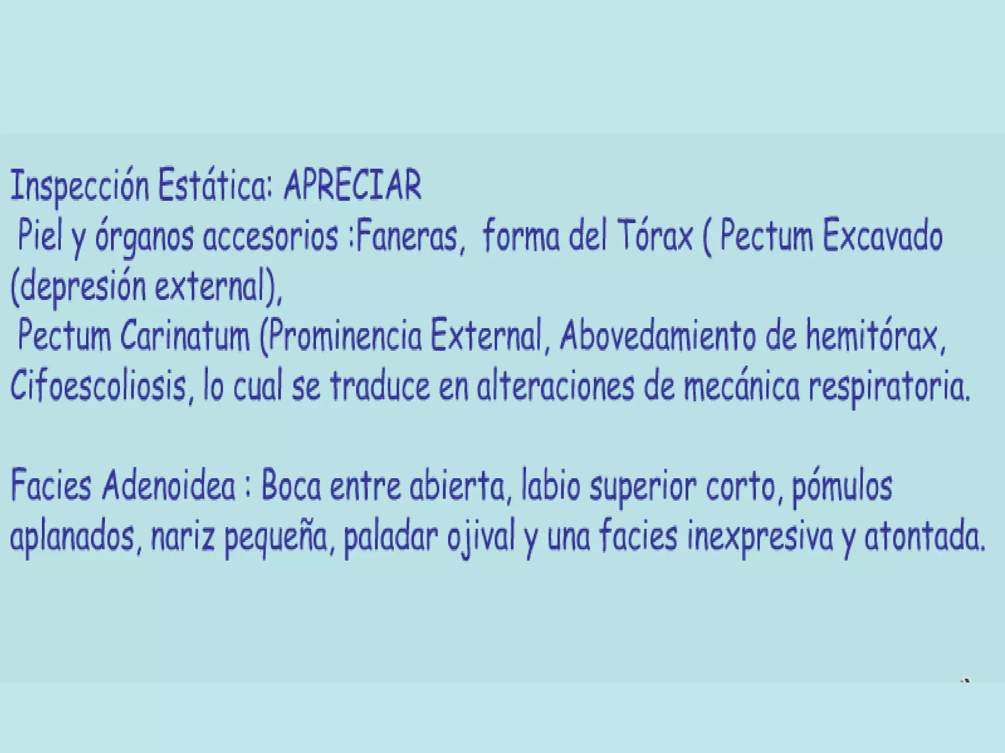 Semiología Pediatrica