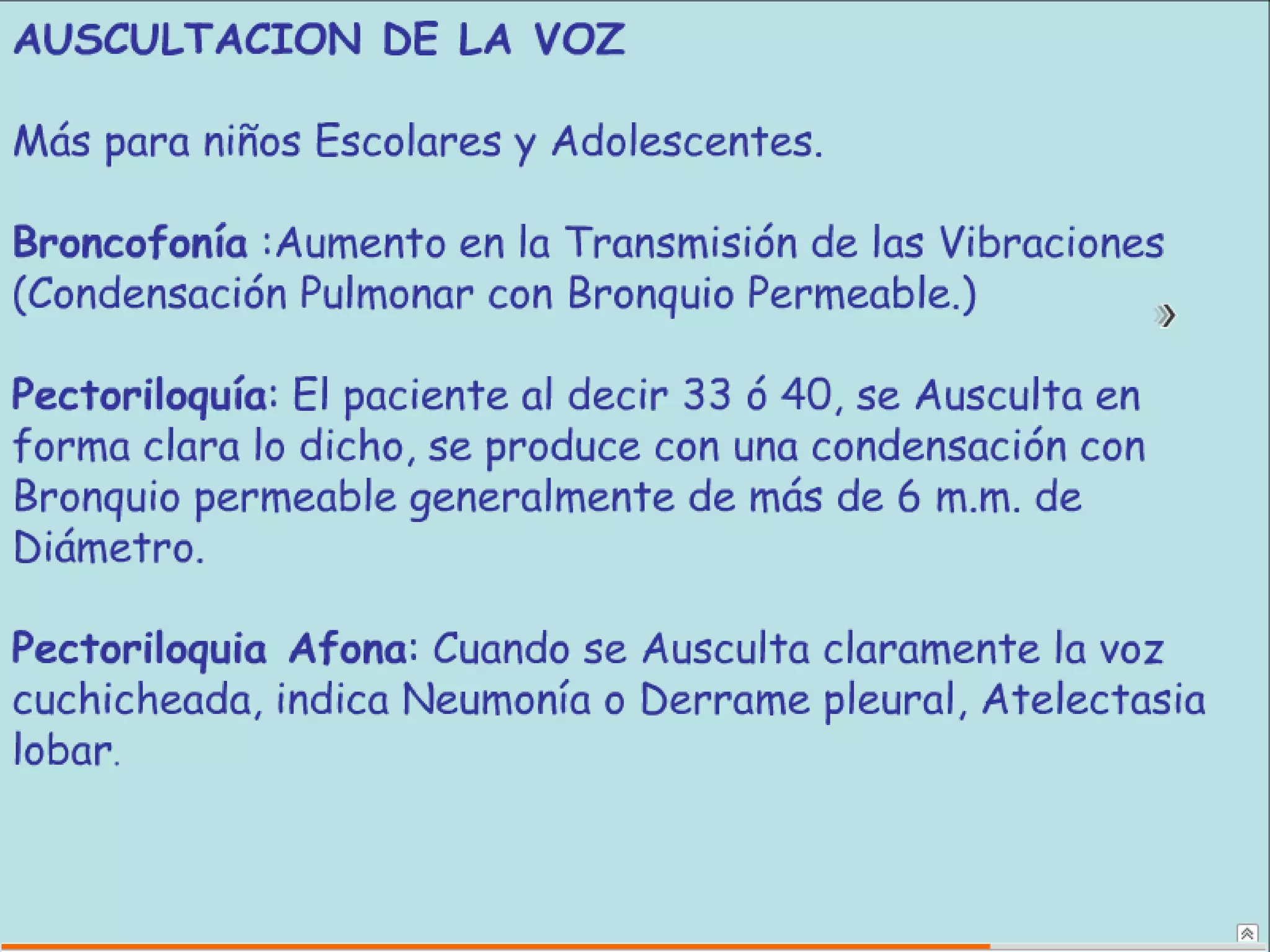 Semiología Pediatrica