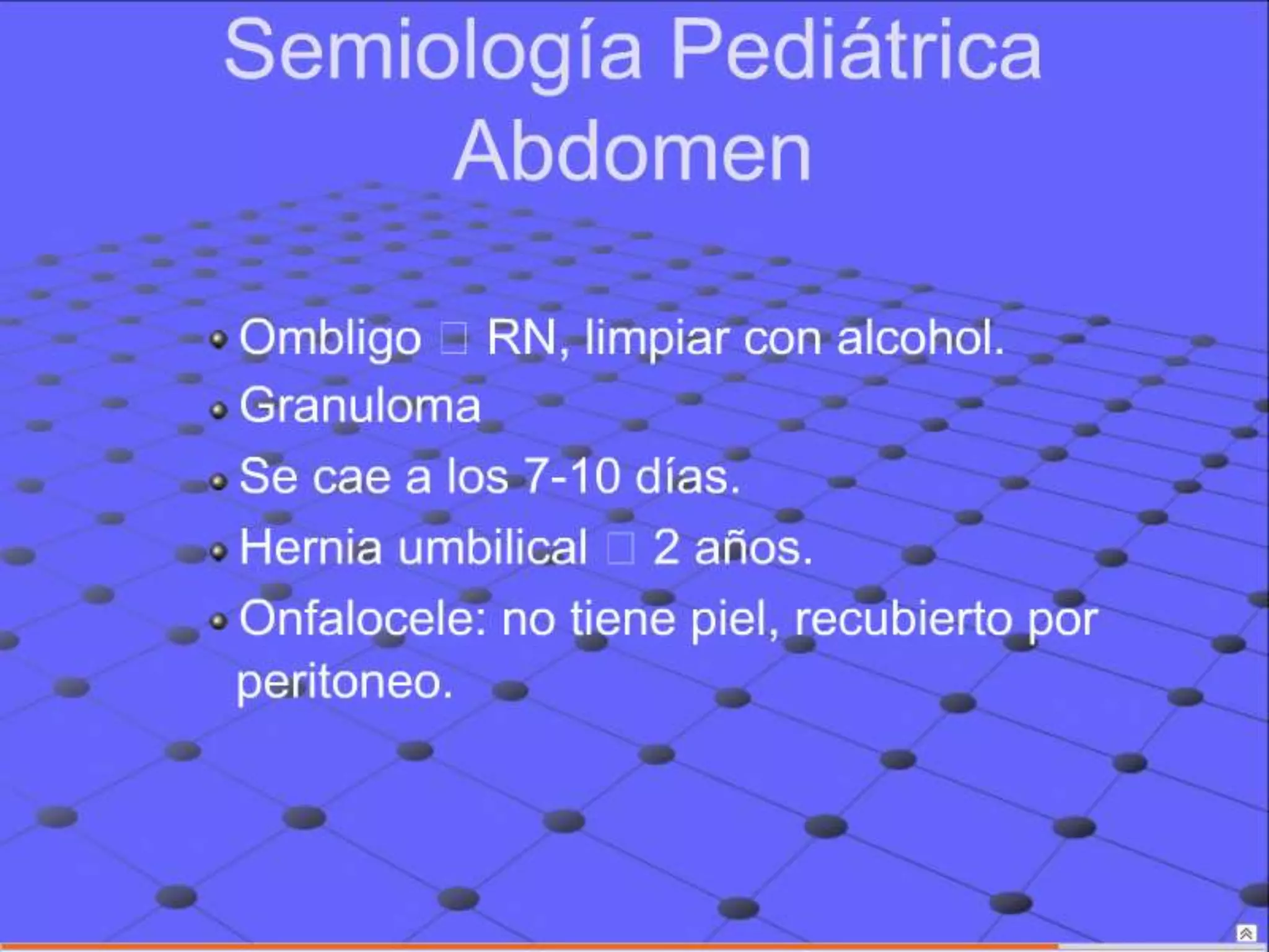 Semiología Pediatrica