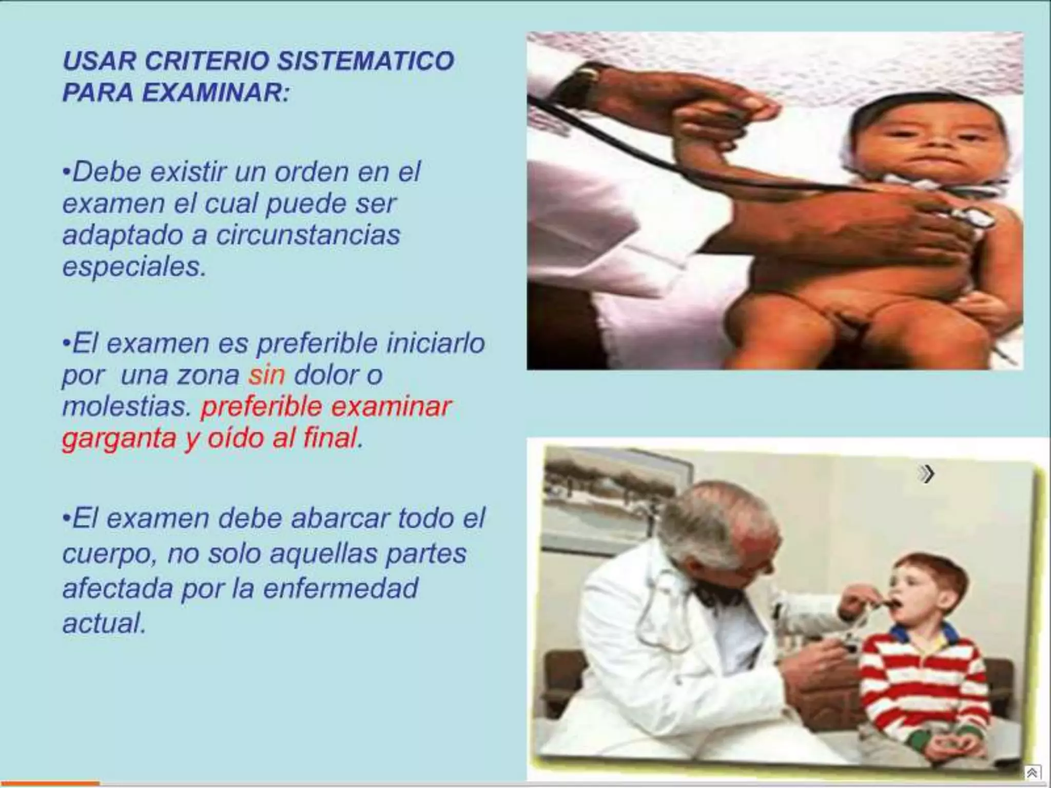 Semiología Pediatrica