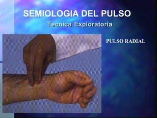 Pulso Triangular Semiologia: El pulso | PPT