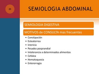 SEMIOLOGIA ABDOMINAL20