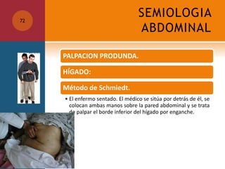 SEMIOLOGIA ABDOMINAL72
