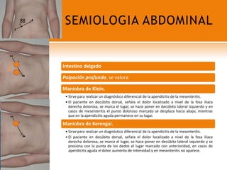SEMIOLOGIA ABDOMINAL88